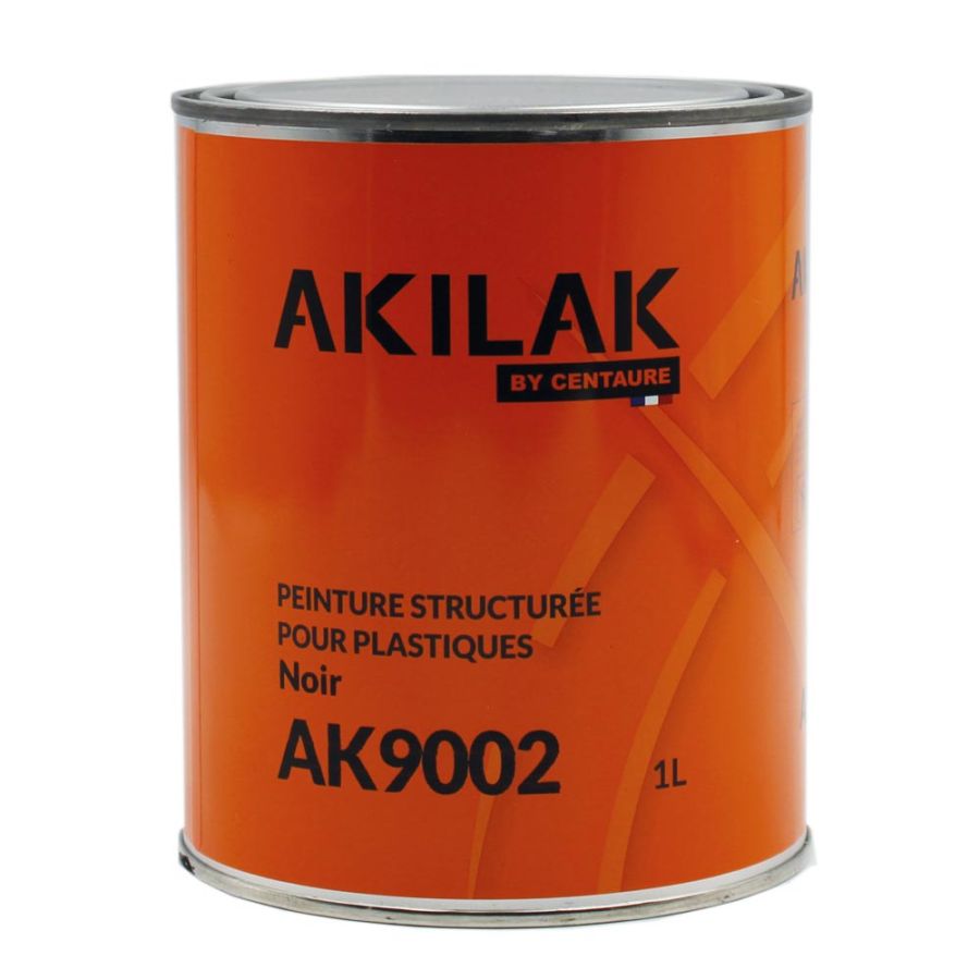 Peinture structurée pour plastiques - noir