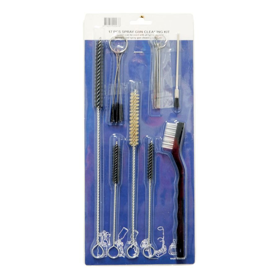 Jeu de nettoyage pour pistolets - 17 pièces