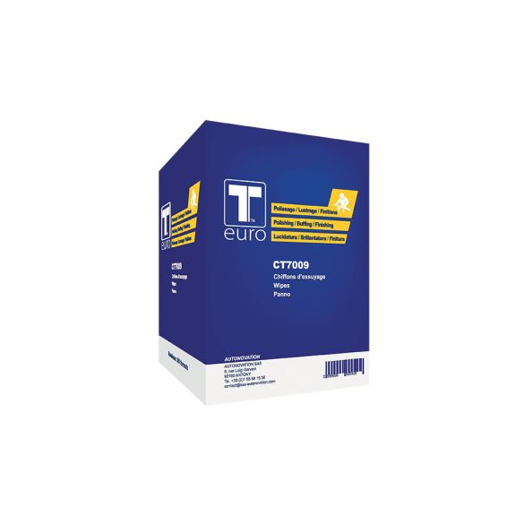 Chiffon de dégraissage et chiffon doux de lustrage blanc