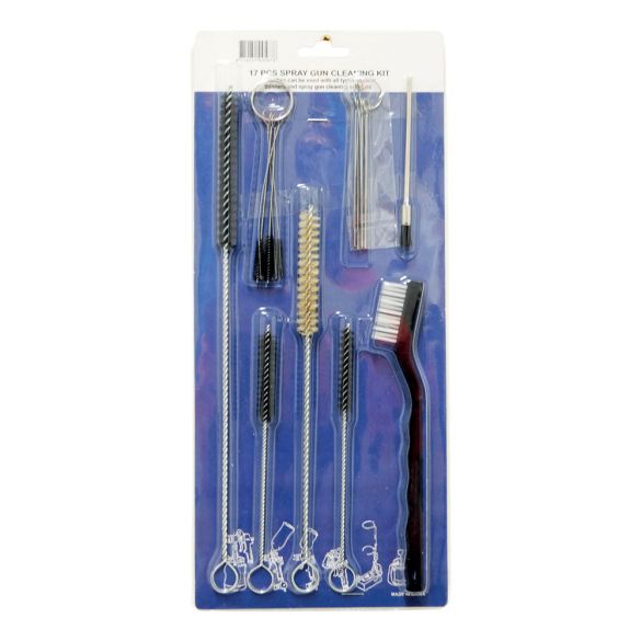 Jeu de nettoyage pour pistolets - 17 pièces