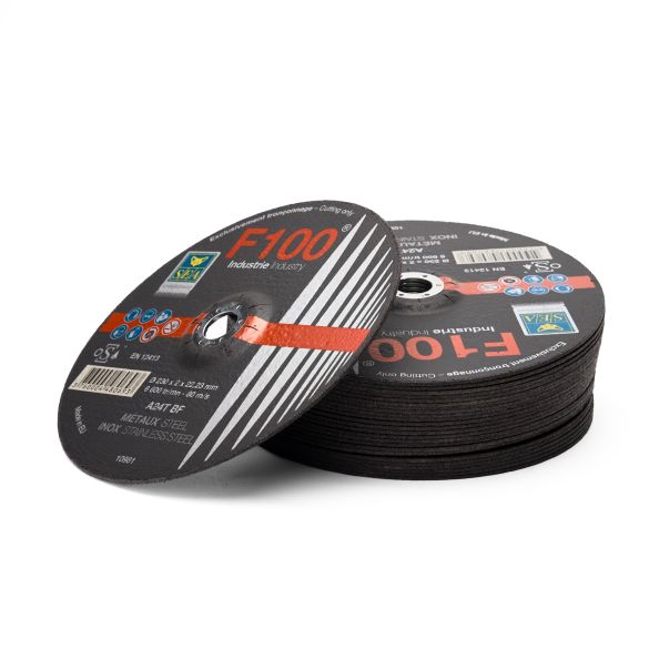 Meules à moyeu deporté diamètre 230 mm - 2,0 mm
