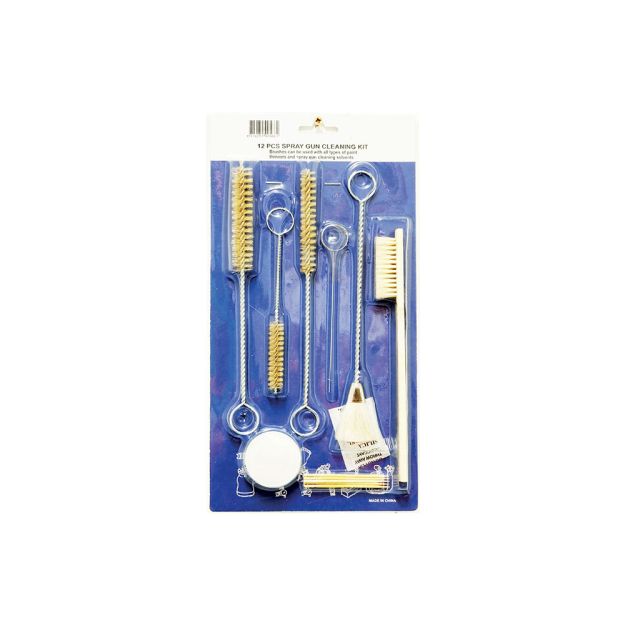 Jeu de nettoyage pour pistolets - 12 pièces