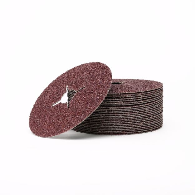 Disques fibre corindon diamètre 125 mm - p80